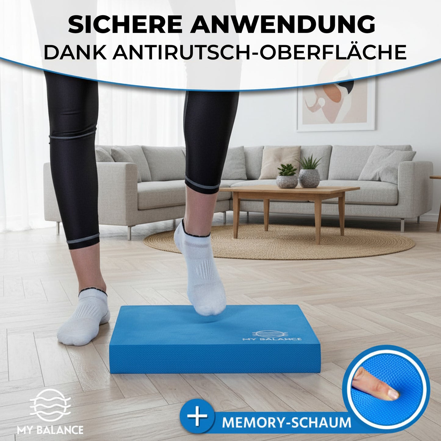 Balance Pad inkl. Widerstandsband & eBook