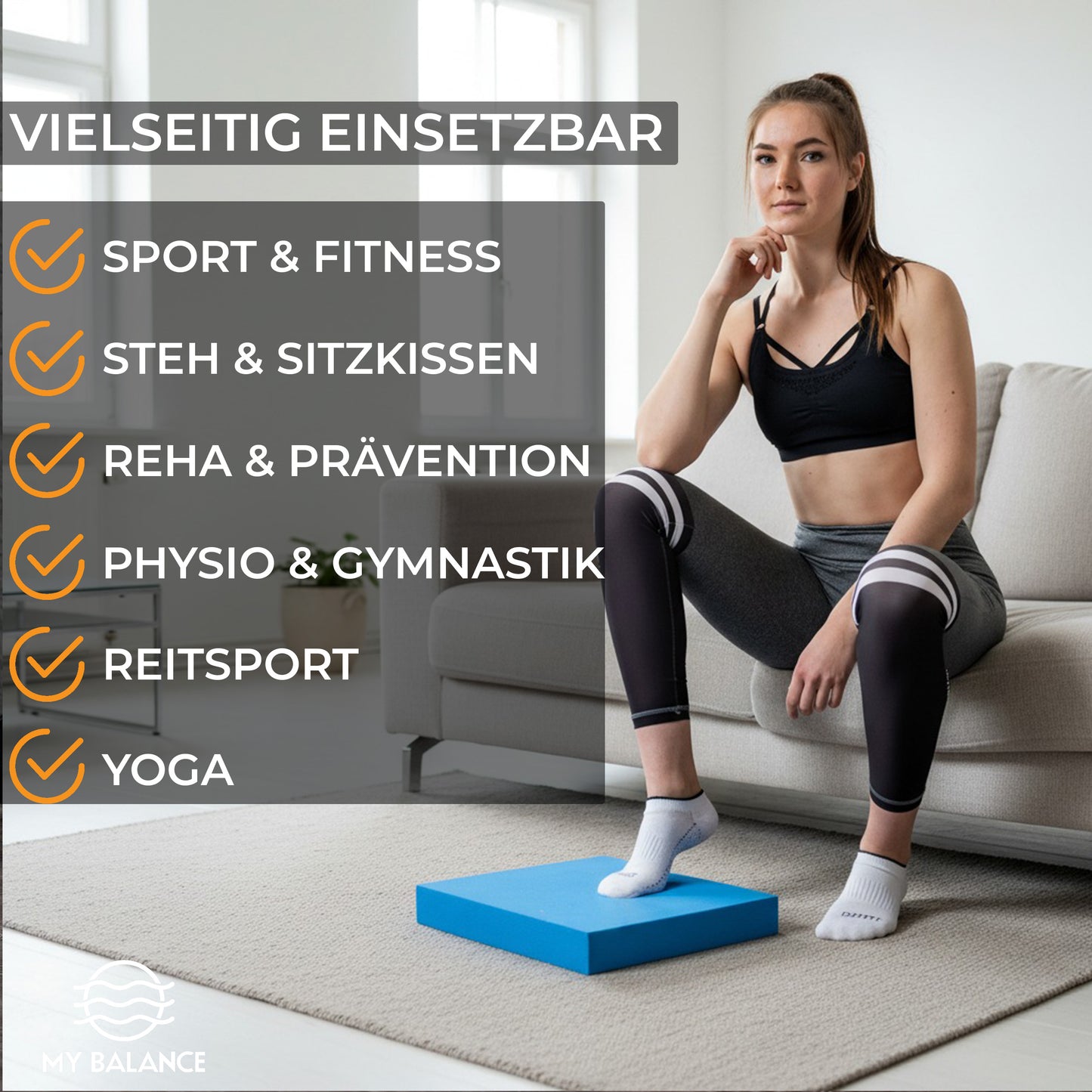 Balance Pad inkl. Widerstandsband & eBook