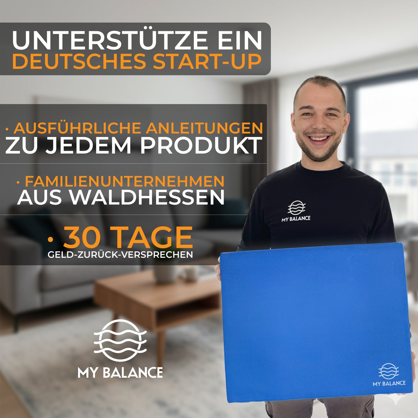 Balance Pad inkl. Widerstandsband & eBook