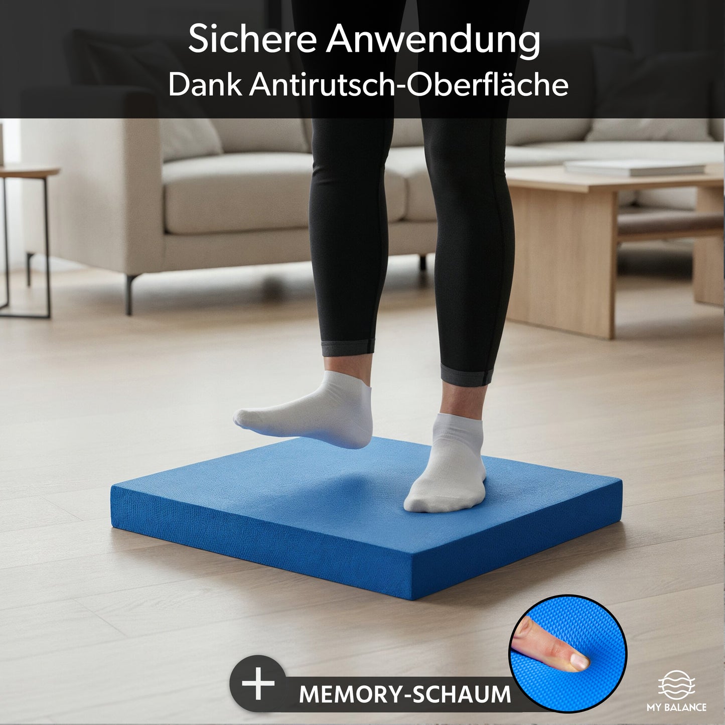Balance Pad inkl. Widerstandsband & eBook