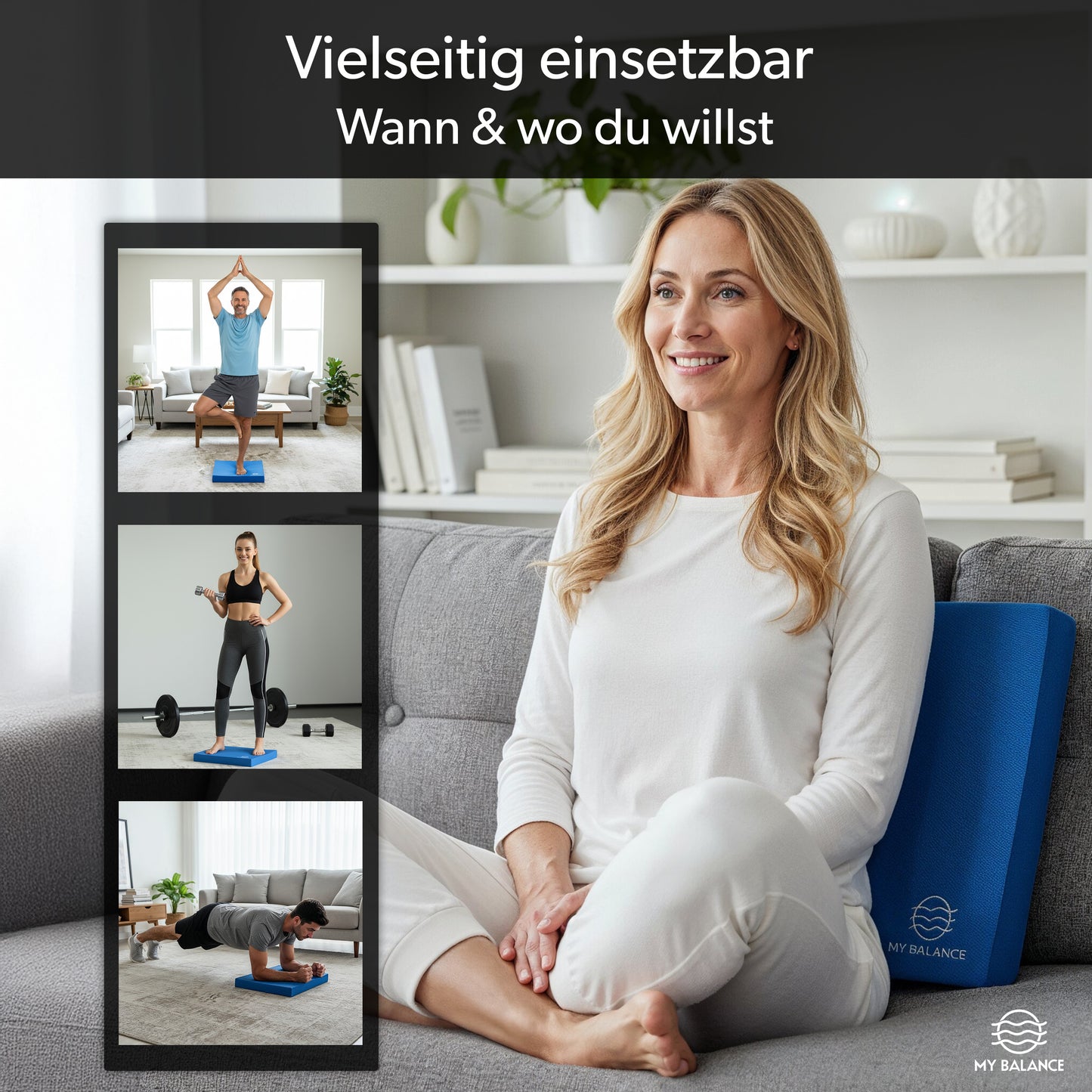 Balance Pad inkl. Widerstandsband & eBook