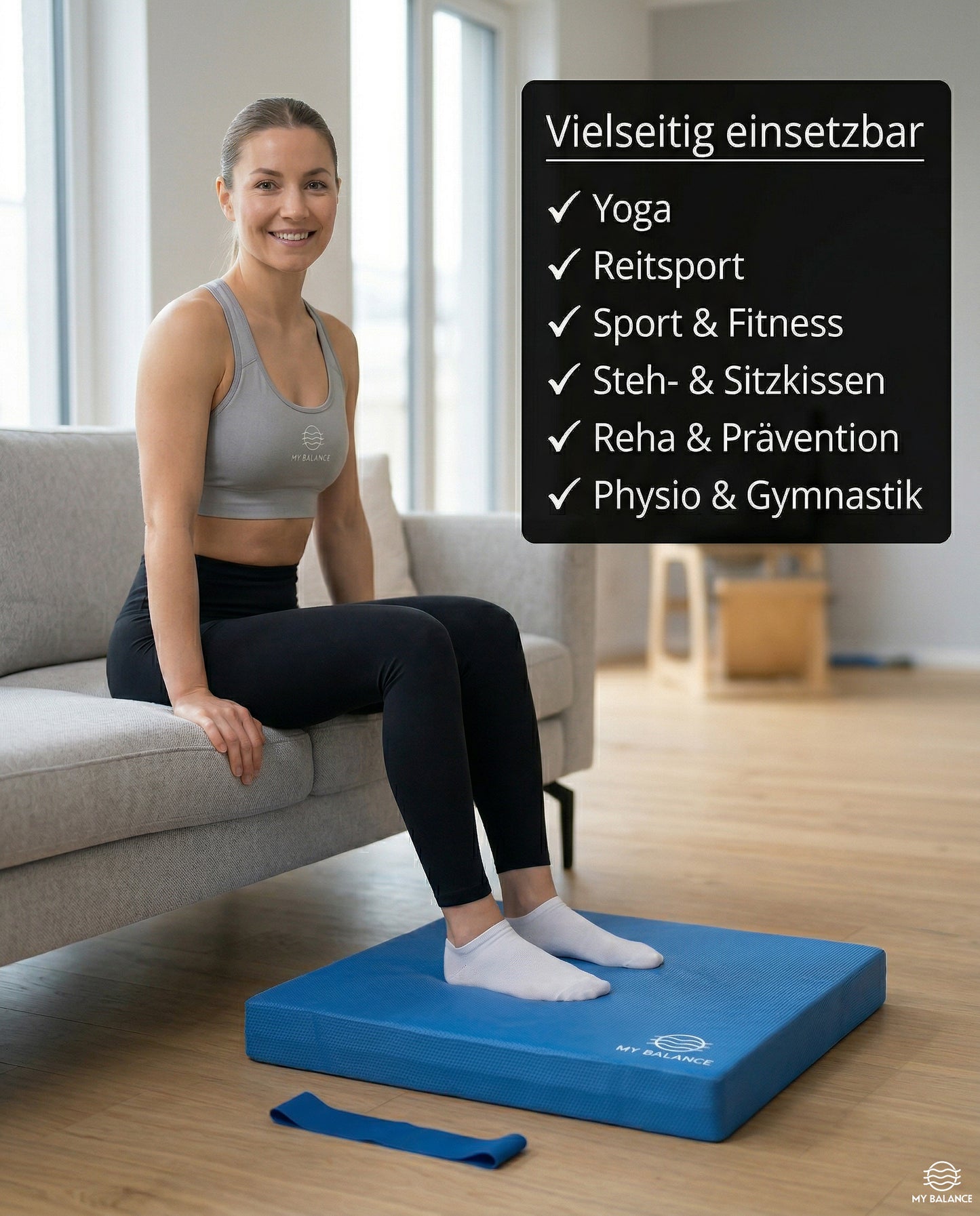 Balance Pad inkl. Widerstandsband & eBook