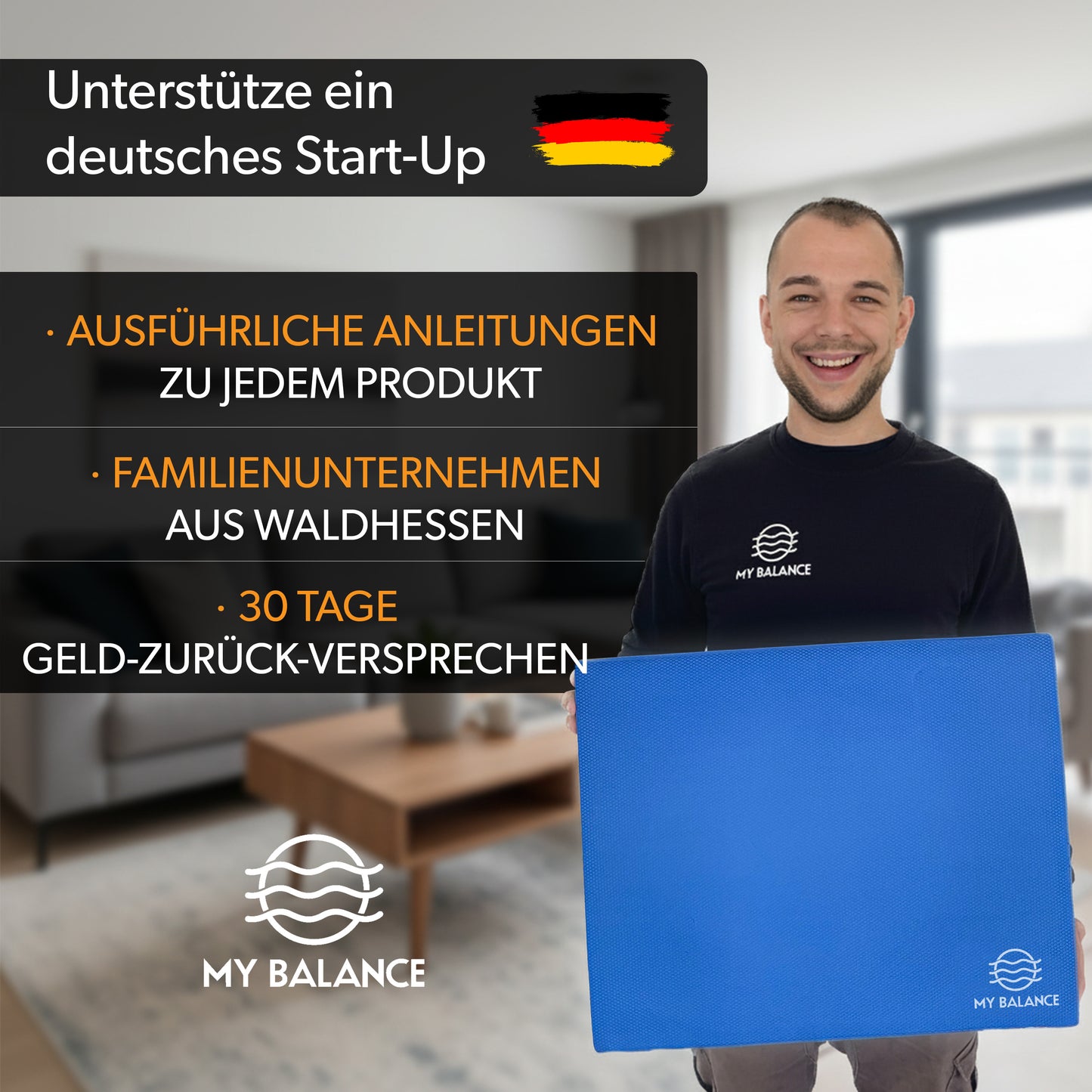 Balance Pad inkl. Widerstandsband & eBook